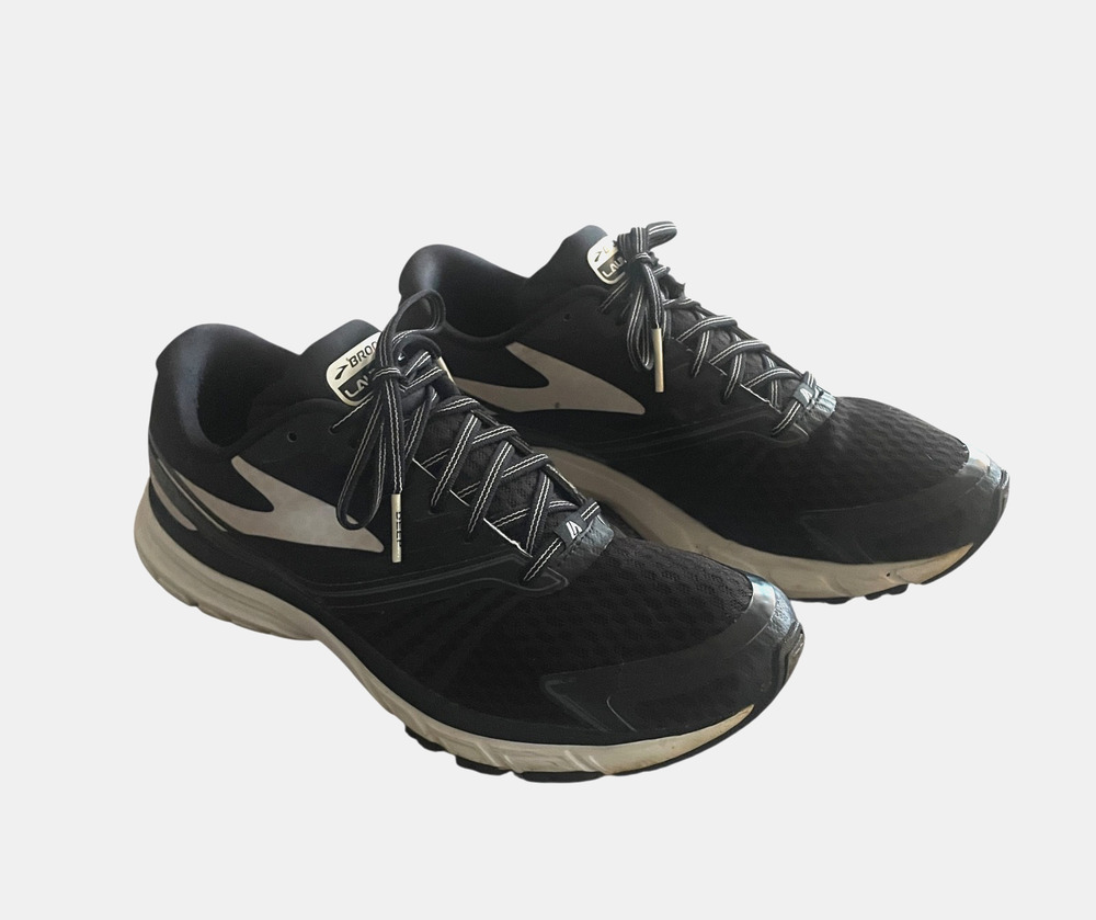 BROOKS Launch 2 DNA Women's Size 10/EU 42 Black White 1201781B001 Running Shoes